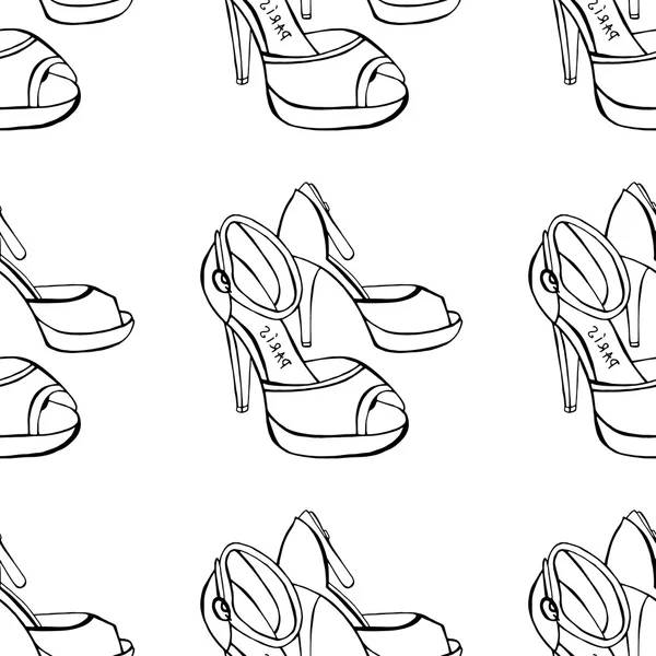 Zapatos de mujer — Archivo Imágenes Vectoriales