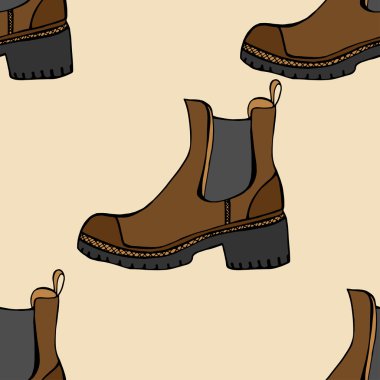 Ayakkabı ile Seamless Modeli