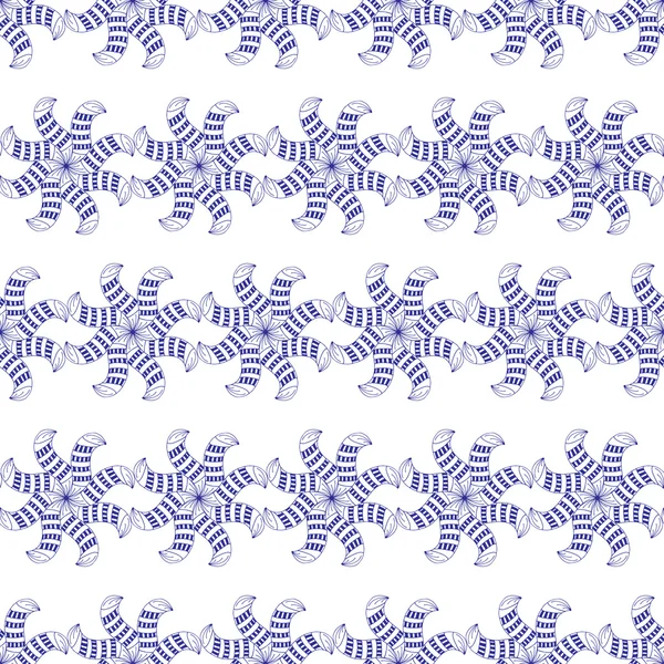 Blue pattern. — Stock Vector