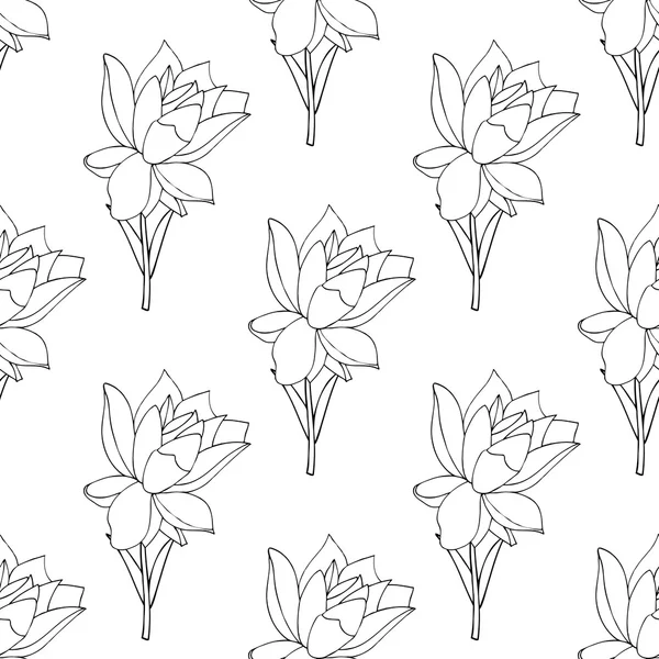 Fondo floral — Vector de stock