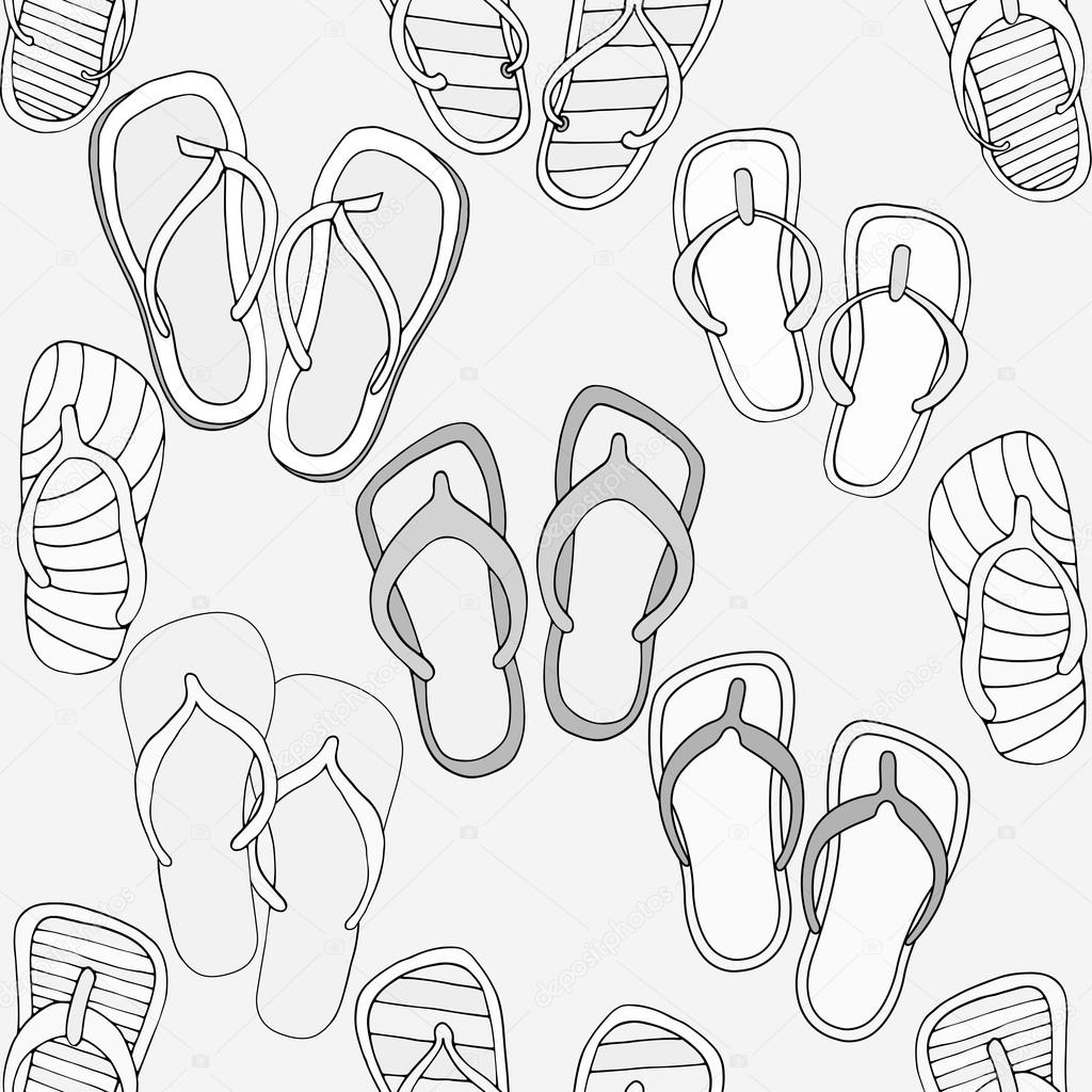 how to draw slippers step by step for kids - YouTube