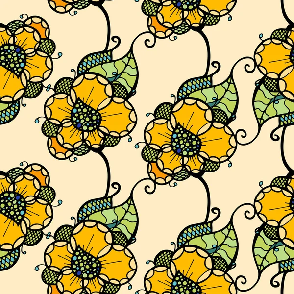 Modèle floral — Image vectorielle