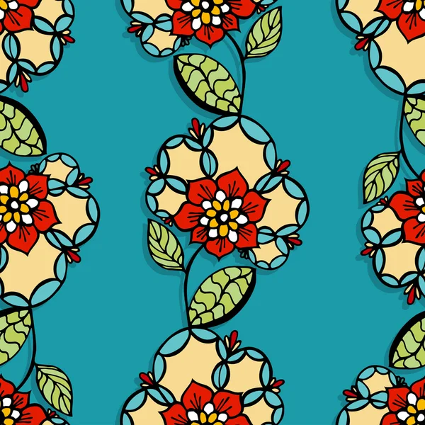 Modèle floral — Image vectorielle