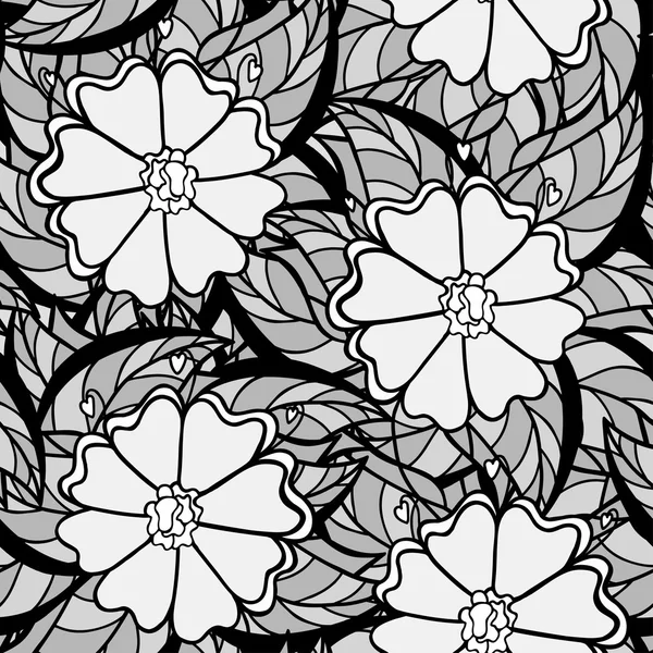 Patrón floral — Archivo Imágenes Vectoriales
