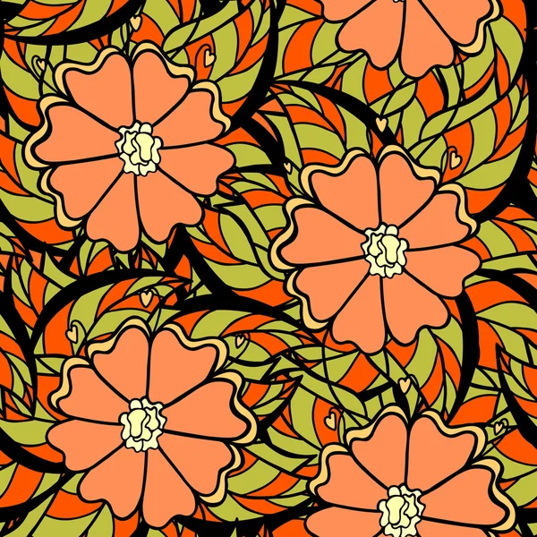 Modèle floral — Image vectorielle