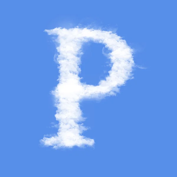 Carta de Nubes — Foto de Stock