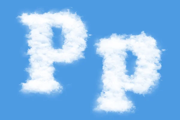 Brief der Wolken — Stockfoto