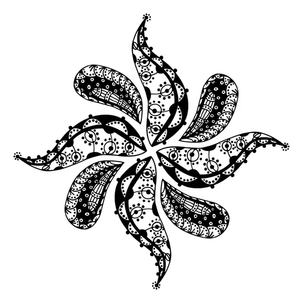 Ornement de rosette — Image vectorielle
