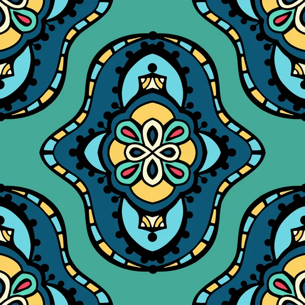 Motif floral sans couture — Image vectorielle