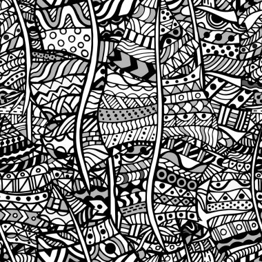 etnik desen vektör çizim