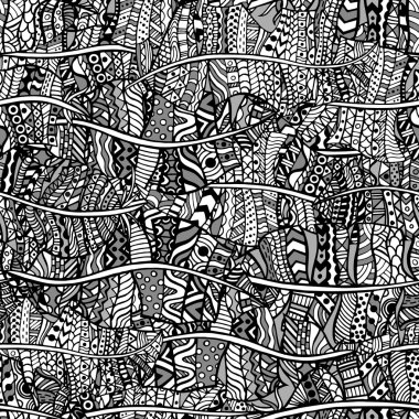 etnik desen vektör çizim