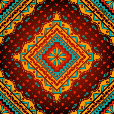 soyut klasik dikişsiz desen