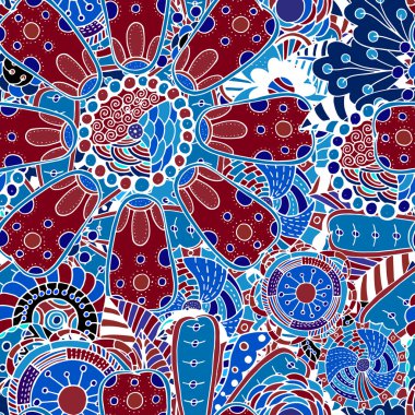 Kusursuz çiçek deseni