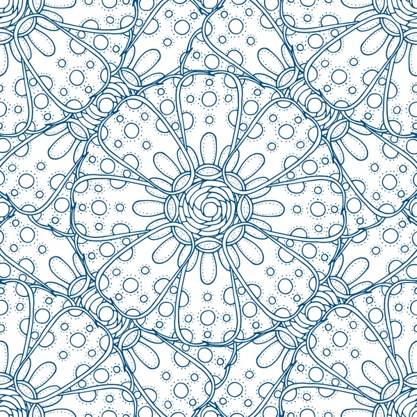 Blue seamless pattern. — Stock Vector