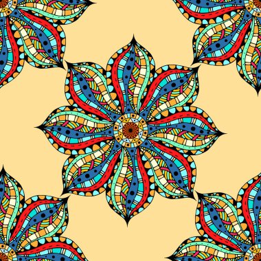 Klasik dikişsiz desenler.