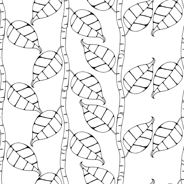 Branches et feuilles — Image vectorielle