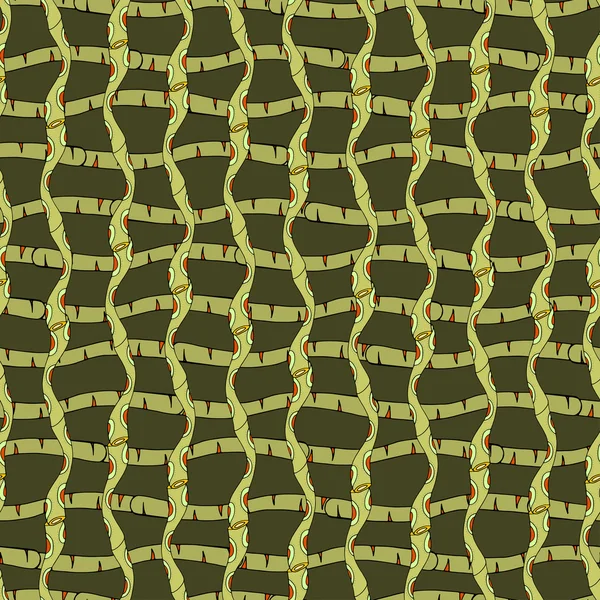 Modèle de branches de caniches — Image vectorielle