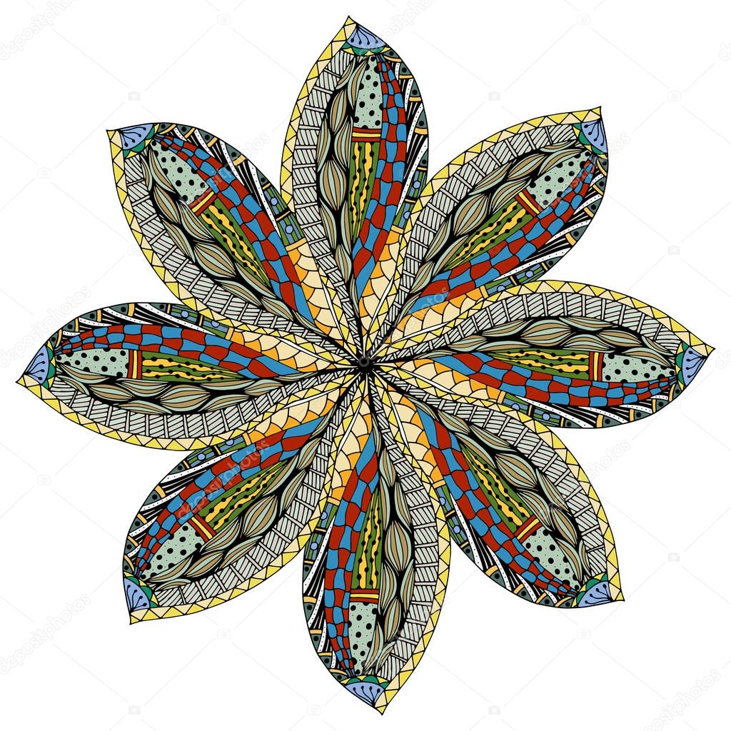 Beautiful Colored Mandala
