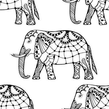 Etnik süslü sorunsuz