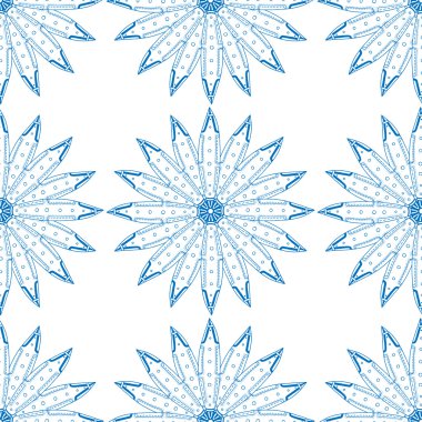 Mavi seamless modeli. 