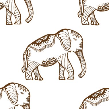 Fil ile kusursuz desen.