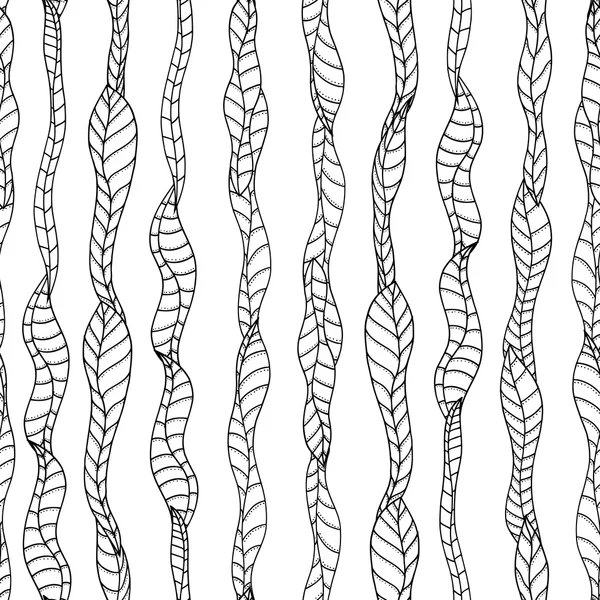 Motif sans couture avec branche — Image vectorielle