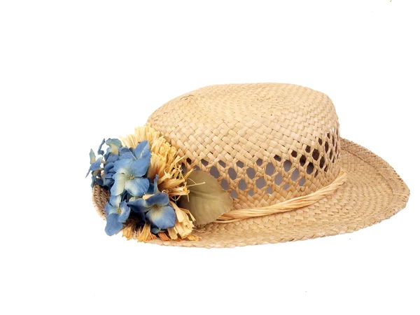 Винтажная шляпа - straw2 — стоковое фото