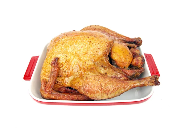 Smoked turkey in a tray — Stock Photo, Image