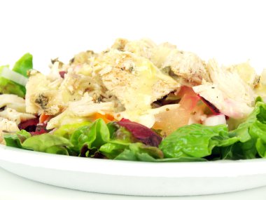 Tavuklu salata.