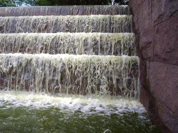 FDR Memorial - vattenfall närbild — Stockfoto