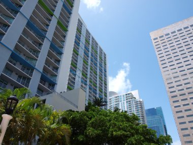 Miami downtown gün sahne