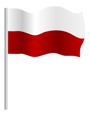 Lehçe bayrak direği, vektör