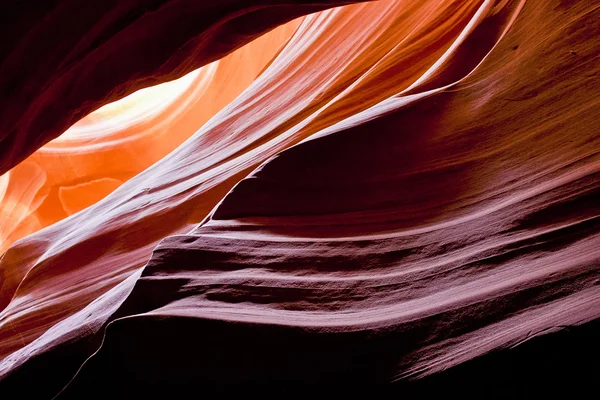 Antelope canyon, stránky arizona — Stock fotografie