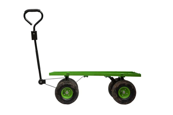Four wheel trolley isolated — Stock Photo, Image