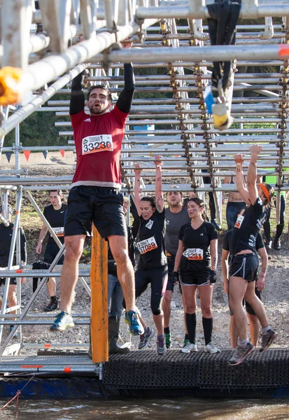 Tvrdý mudder 2015 London South — Stock fotografie