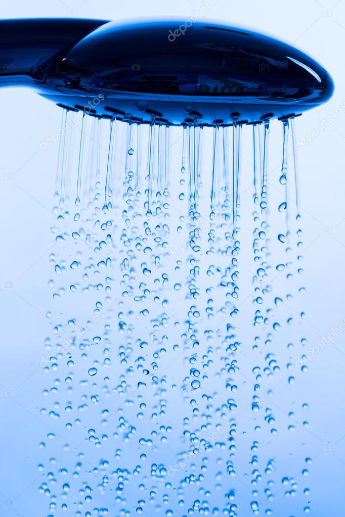 Shower Head with Running Water — Stock Photo © Discovod 65615713