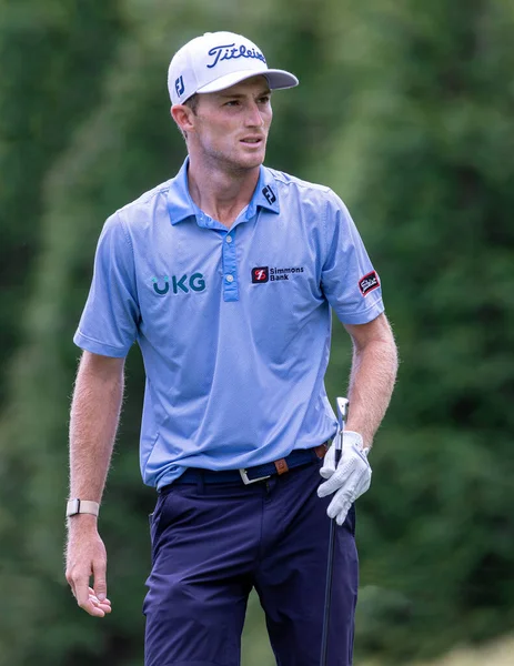 Charlotte Usa May 2021 Zalatoris Plays 2021 Wells Fargo Championship — Stock Photo, Image