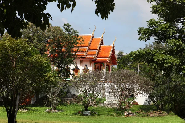 Ormandaki Budist tapınağı — Stok fotoğraf