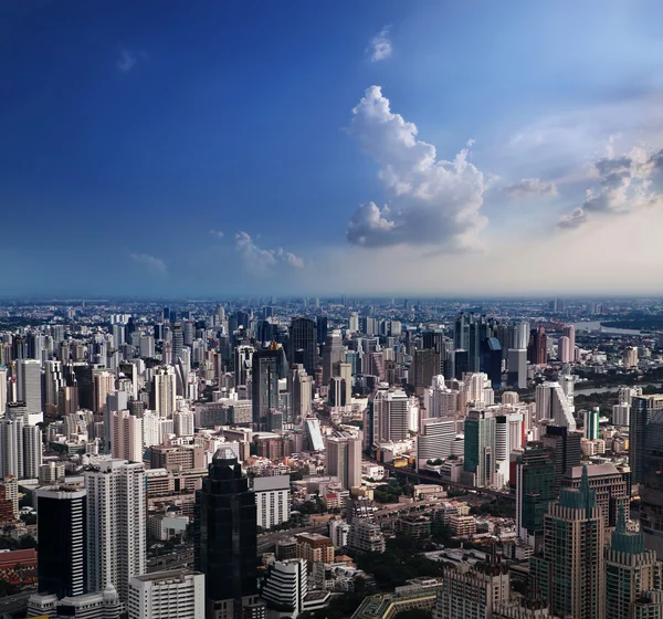 Vista aérea de la ciudad de Bangkok —  Fotos de Stock