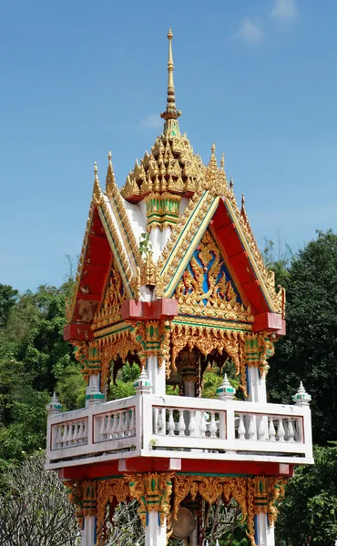 Szczyt świątyni buddyjskiej — Zdjęcie stockowe