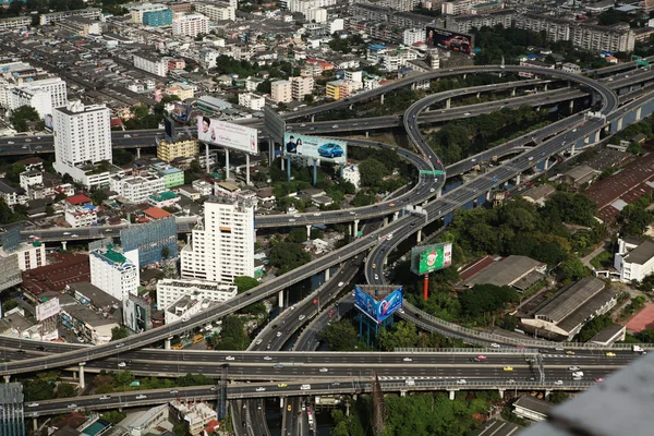 Traffic at December in Bangkok — Stock Photo, Image