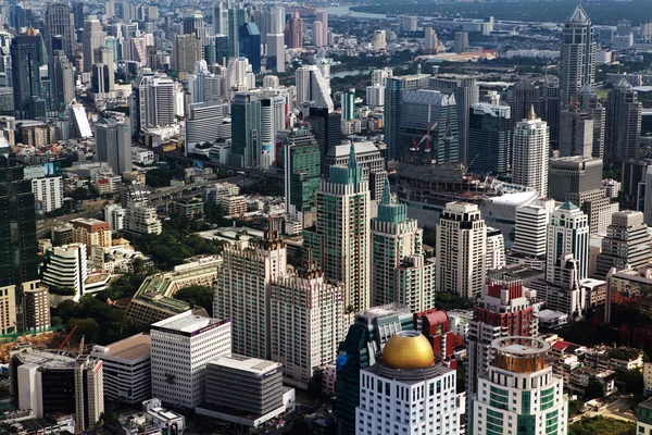 Aerial view of Bangkok on December — Stock Photo, Image