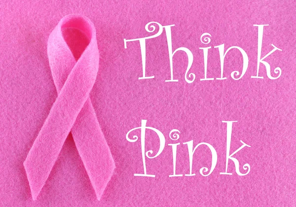 Mes de octubre de conciencia sobre el cáncer de mama — Foto de Stock