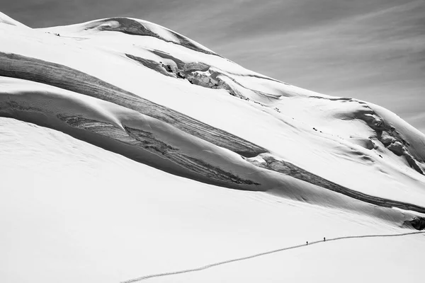Winter ski touring — Stock Photo, Image