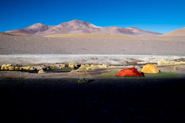 Camping en Sudamérica — Foto de Stock