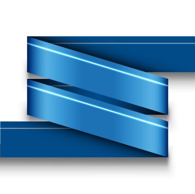 Mavi vektör infographics tasarım örnek olmadan beyaz izole