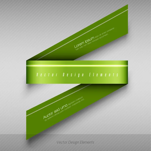 Vector achtergrond opties banner. Vector ontwerpelementen. — Stockvector