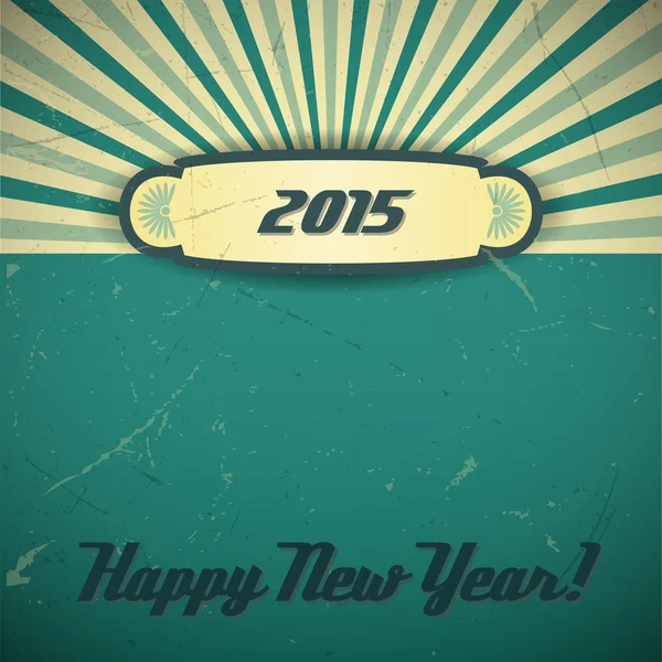 Nuevo año 2015 — Vector de stock