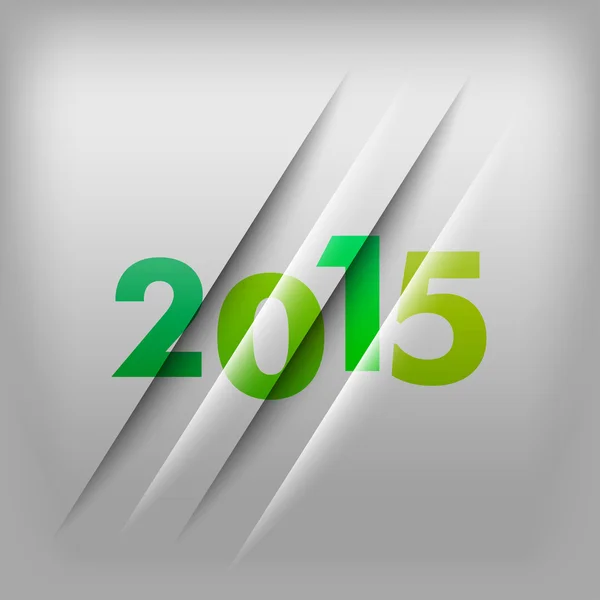 Getallen achtergrond 2015 — Stockvector