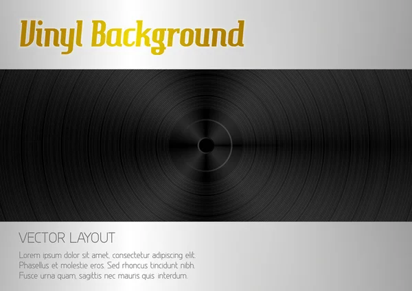 Vinyl Background — Stock Vector